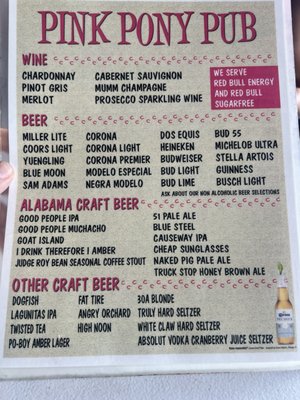 Menu photo 6 Pink Pony Pub Gulf Shores, AL Menu photo 6 Pink Pony Pub Gulf Shores, AL