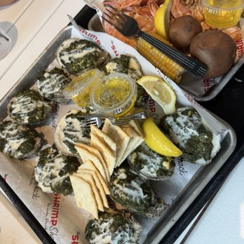 The Shrimp Shack - Rockefeller oysters and steam shrimps - Seafood Near Me - Santa Rosa Beach, Florida