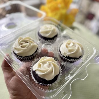 Say So Sweets - Ube cupcakes for dessert today! :) - Desserts Near Me - Jacksonville, Florida
