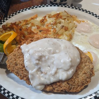 Black Bear Diner Barstow - Bigfoot Chicken Fried Steak with Over Easy Eggs and Hashbrowns - Breakfast & Brunch Near Me - Barstow, California Black Bear Diner Barstow - Bigfoot Chicken Fried Steak with Over Easy Eggs and Hashbrowns - Breakfast & Brunch Near Me - Barstow, California