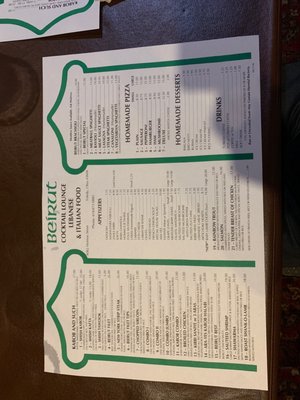 Menu photo 5 Beirut Toledo, OH