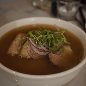 Bone Kettle - Bone kettle broth with prime fatty brisket - Breakfast & Brunch Near Me - Pasadena, California