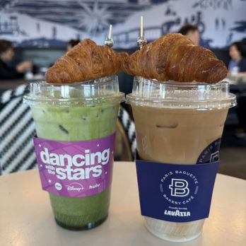 Paris Baguette - Iced Matcha Latte and Iced Cafe Latte - Coffee & Tea Near Me - Irvine, California Paris Baguette - Iced Matcha Latte and Iced Cafe Latte - Coffee & Tea Near Me - Irvine, California