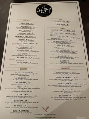 Menu photo 4 Hilltop Kitchen & Bar Syosset, NY