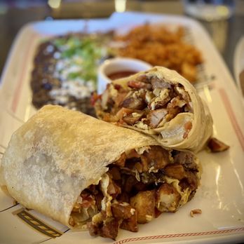 Breakfast Republic - California breakfast burrito sans guac and sour cream - maybe that's why it was pretty bland/unsalted? - Breakfast & Brunch Near Me - Irvine, California Breakfast Republic - California breakfast burrito sans guac and sour cream - maybe that's why it was pretty bland/unsalted? - Breakfast & Brunch Near Me - Irvine, California