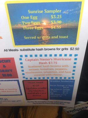 Menu photo 4 Blue Top Waffle Shoppe Panama City, FL