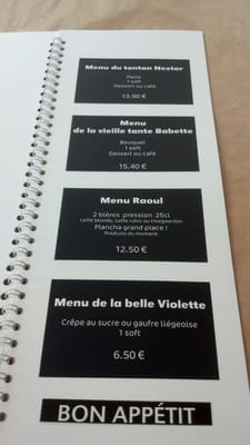 Menu photo 8 La Place Lille, 59 Menu photo 8 La Place Lille, 59