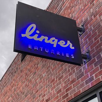 Linger - Entrance Sign - Asian Fusion Near Me - Denver, Colorado