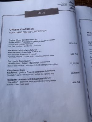 Menu photo 4 Schwarzer Stern Frankfurt, HE Menu photo 4 Schwarzer Stern Frankfurt, HE