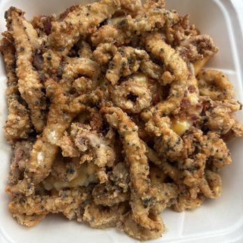 Captain Bob's Chowder - Chowder Fries with clam strips - Seafood Near Me - Long Beach, Washington Captain Bob's Chowder - Chowder Fries with clam strips - Seafood Near Me - Long Beach, Washington