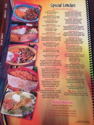 Menu photo 8 Del Sol Lumberton, NC