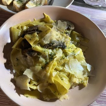 Coral House Miami - Mushroom Papardelle - Italian Near Me - Miami, Florida