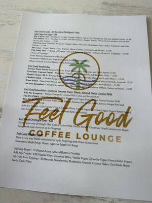 Menu photo 7 Feel Good Coffee Lounge Hialeah Gardens, FL Menu photo 7 Feel Good Coffee Lounge Hialeah Gardens, FL