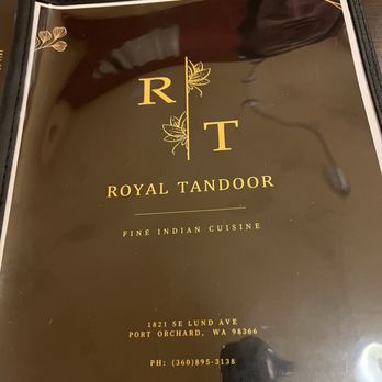 Royal Tandoor - Menu - Indian Near Me - Port Orchard, Washington