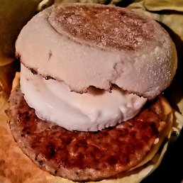 McDonald's Sausage ,Egg & Cheese Breakfast Sandwich