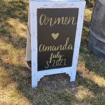 Rosewood Events - Ann's personalized welcome sign for us. - Venues & Event Spaces Near Me - Petaluma, California Rosewood Events - Ann's personalized welcome sign for us. - Venues & Event Spaces Near Me - Petaluma, California
