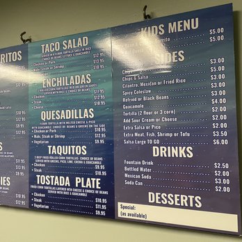 Jawz Mexican Grill - Menu - Mexican Near Me - Kihei, Hawaii