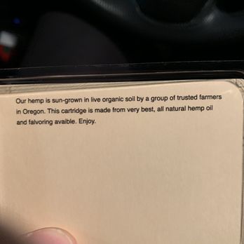 Smoke N Vape Shop - This was the label of the counterfeit delta 8 farms cartridge I purchased. It seems a child attempted to write it - Vape Shops Near Me - San Antonio, Texas