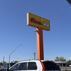 Slice & Ice - Sign on Tanque Verde Rd