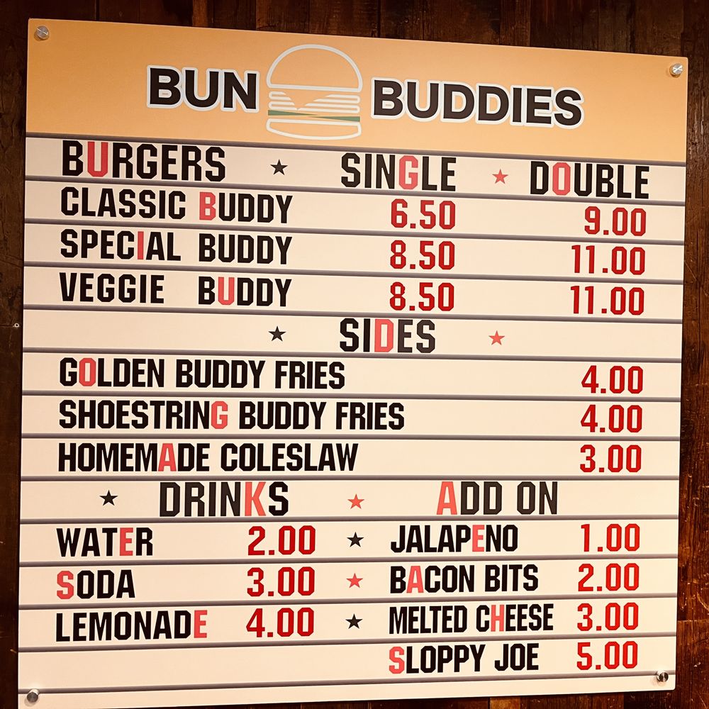 Bun Buddies - Burgers Near Me - Wood-Ridge, New Jersey Bun Buddies - Burgers Near Me - Wood-Ridge, New Jersey