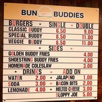 Bun Buddies - Burgers Near Me - Wood-Ridge, New Jersey Bun Buddies - Burgers Near Me - Wood-Ridge, New Jersey