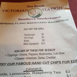 Spring Fling Daytime menu Spring Fling Daytime menu