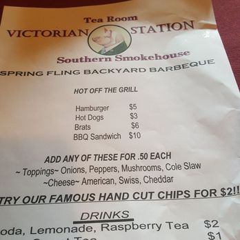 Victorian Station - Spring Fling Daytime menu - Music Venues Near Me - Hampton, Virginia Victorian Station - Spring Fling Daytime menu - Music Venues Near Me - Hampton, Virginia