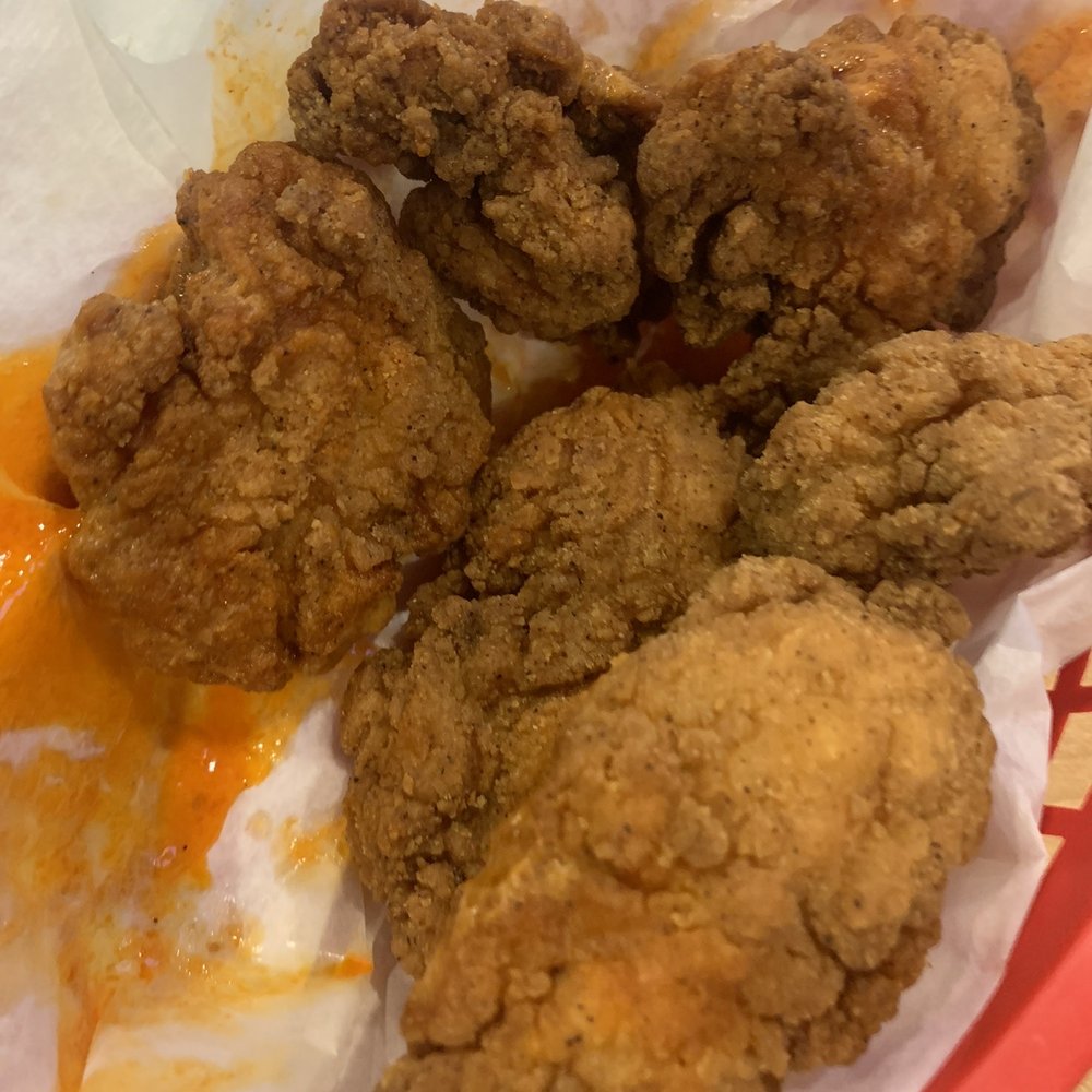 a basket of fried chicken a basket of fried chicken