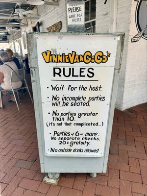 Vinnie Van GoGo's by null