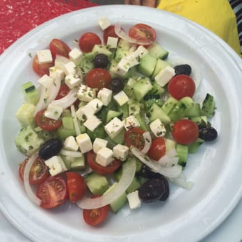 Garden - Greek salad - Pizza Near Me - Barcelona, B