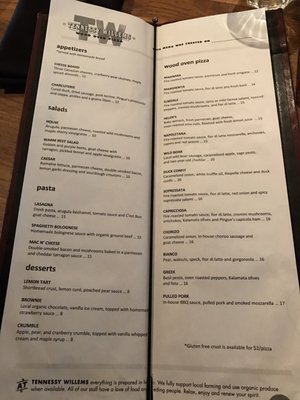 Menu photo 4 Tennessy Willems Ottawa, ON