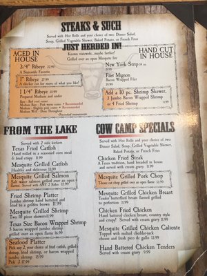 Menu photo 8 Mesquite Pit Steaks and Bar B Q Granbury, TX Menu photo 8 Mesquite Pit Steaks and Bar B Q Granbury, TX