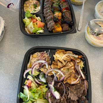 Sinya Mediterranean Grill - Mixed Shawarma Entree and Mixed Grill Entree - Mediterranean Near Me - Chicago, Illinois Sinya Mediterranean Grill - Mixed Shawarma Entree and Mixed Grill Entree - Mediterranean Near Me - Chicago, Illinois