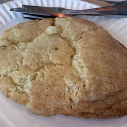 Messenger Pizza - Snickerdoodle cookie.
