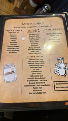 Menu photo 2 Moonrunners Saloon Dunn, NC Menu photo 2 Moonrunners Saloon Dunn, NC