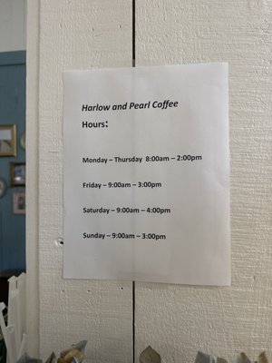 Menu photo 6 Harlow and pearl Mount Pleasant, SC