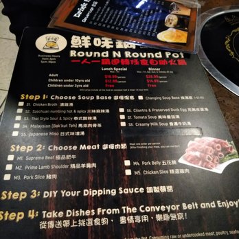 Round N Round Pot - Menu - Hot Pot Near Me - Brisbane, California Round N Round Pot - Menu - Hot Pot Near Me - Brisbane, California