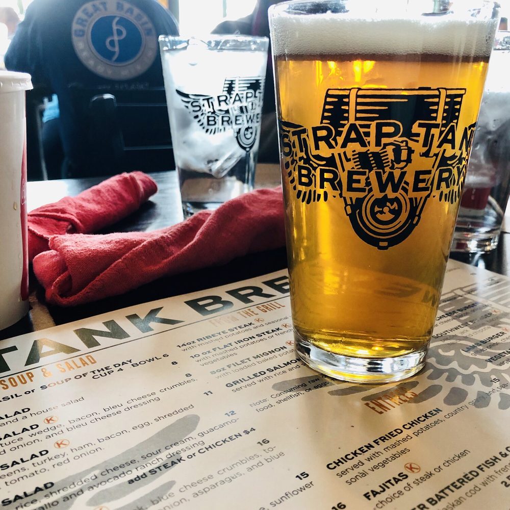 Strap Tank Brewery - Beer - New American Near Me - Lehi, Utah