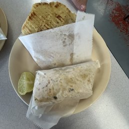 Carnitas taco and Pork In Green Chile gordita Carnitas taco and Pork In Green Chile gordita