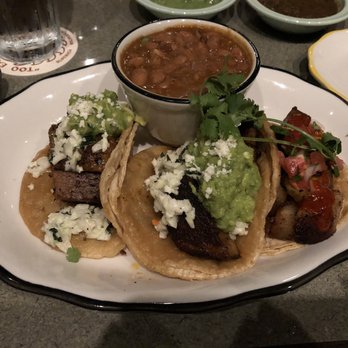 Superica - Steak tacos on left, pork taco on right - great flavor; fatty meat though - Tex-Mex Near Me - Nashville, Tennessee Superica - Steak tacos on left, pork taco on right - great flavor; fatty meat though - Tex-Mex Near Me - Nashville, Tennessee