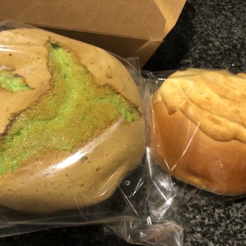 CA Bakehouse - Pandan Cake and Char Sui Pork Bun - Bakeries Near Me - San Jose, California