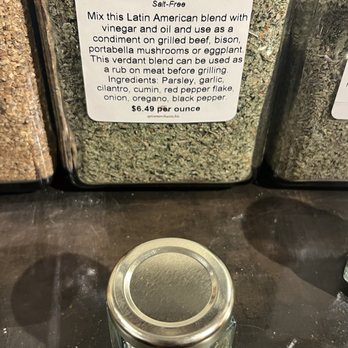 Ocean State Spice & Tea Merchants - they have little directions for use - Herbs & Spices Near Me - Providence, Rhode Island