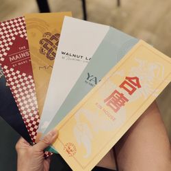 Wonder - A small sample of the restaurant menus to choose from