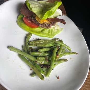 Field & Tides - Burger without the bun (ordered that way) - Southern Near Me - Houston, Texas Field & Tides - Burger without the bun (ordered that way) - Southern Near Me - Houston, Texas