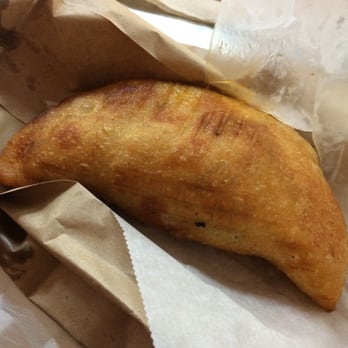 Charlotte Bakery - Freshly made hot beef and cilantro empanada. - Bakeries Near Me - Miami Beach, Florida Charlotte Bakery - Freshly made hot beef and cilantro empanada. - Bakeries Near Me - Miami Beach, Florida