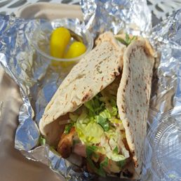 Chicken Shwarma Wrap
