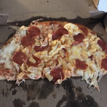 Winners Pizza - All the toppings slid to the side. Still delicious. - Pizza Near Me - Thousand Oaks, California