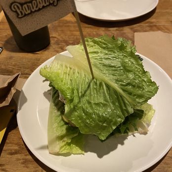 Bareburger - Forest Hills - Build your own burger, elk on a bed of lettuce. - Burgers Near Me - Forest Hills, New York Bareburger - Forest Hills - Build your own burger, elk on a bed of lettuce. - Burgers Near Me - Forest Hills, New York