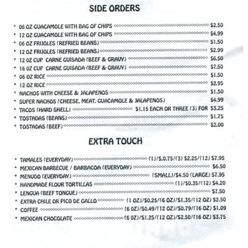 Porras Prontito - Menu - Mexican Near Me - Houston, Texas Porras Prontito - Menu - Mexican Near Me - Houston, Texas
