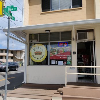 Bella Banh Mi Cafe - Located on the corner of Liliha Street and Holokahana Lane - Sandwiches Near Me - Honolulu, Hawaii